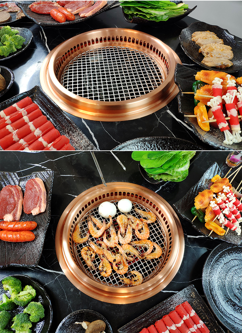 Korean 2400w barbecue restaurant indoor electric bbq grill commercial table top electric grill